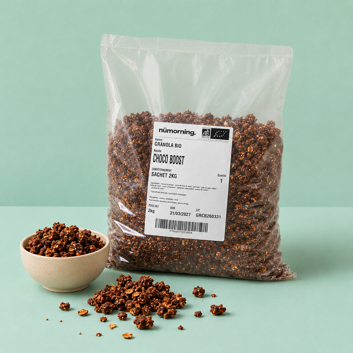 Granola - Choco boost - Bio