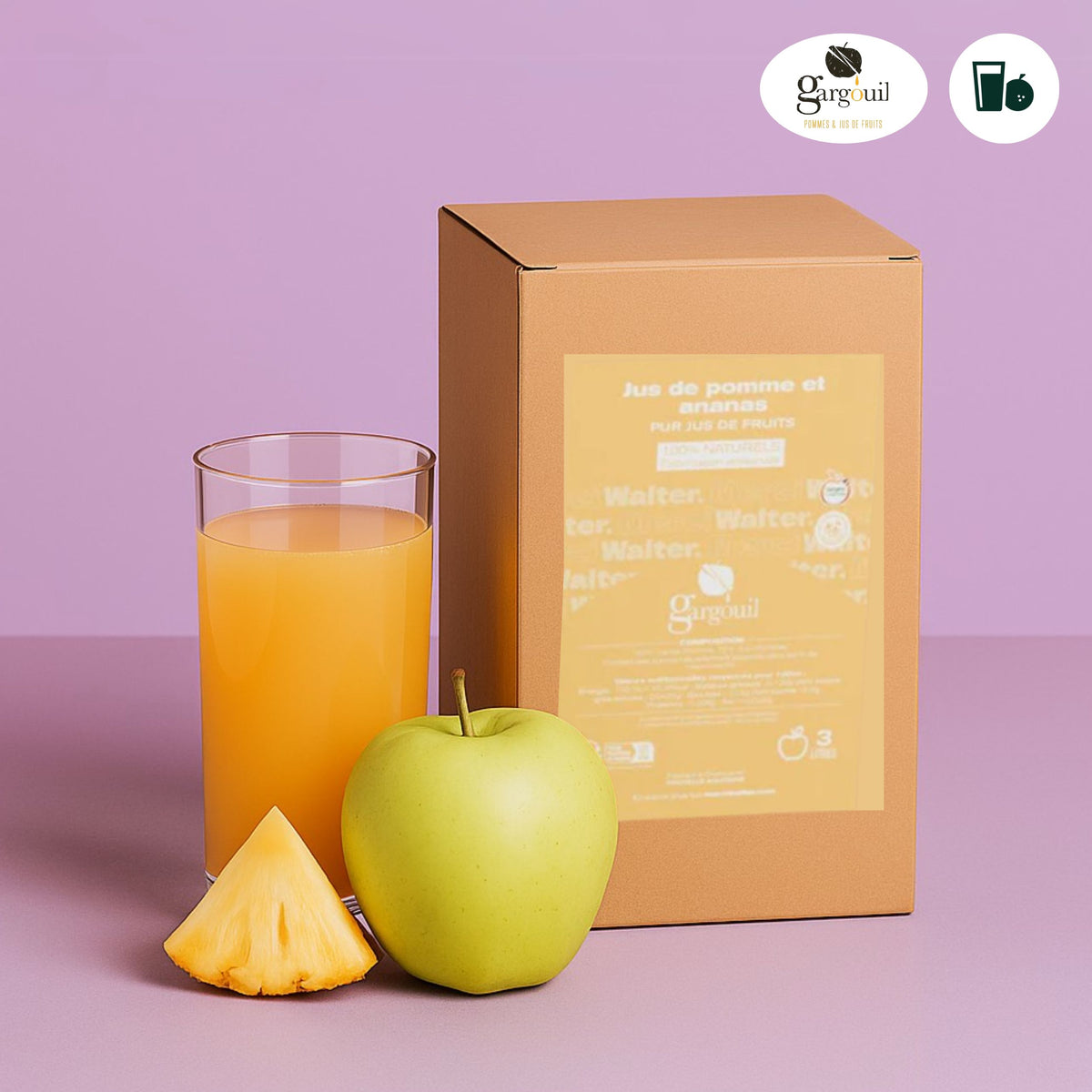 Jus artisanal - Pomme ananas