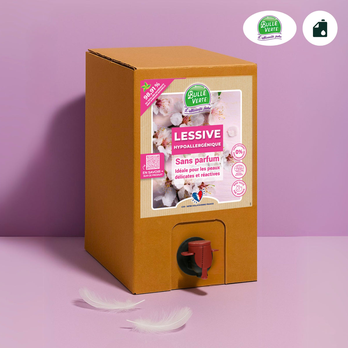 Lessive liquide - Hypoallergénique