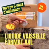 Liquide vaisselle - Ultra- dégraissant - Pin citron