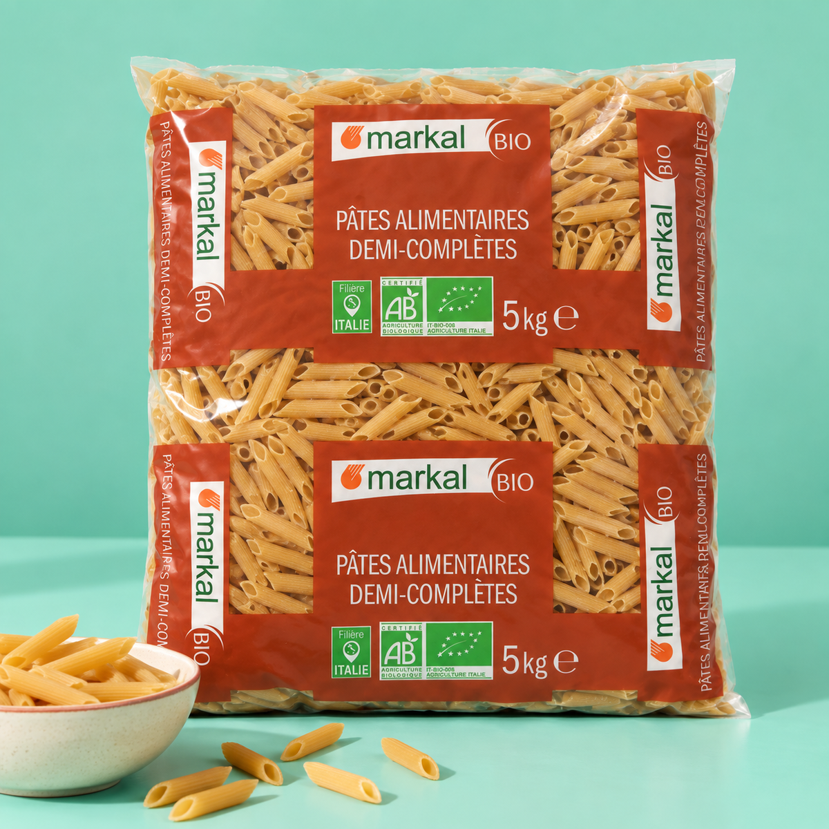 Penne demi-complètes - Bio
