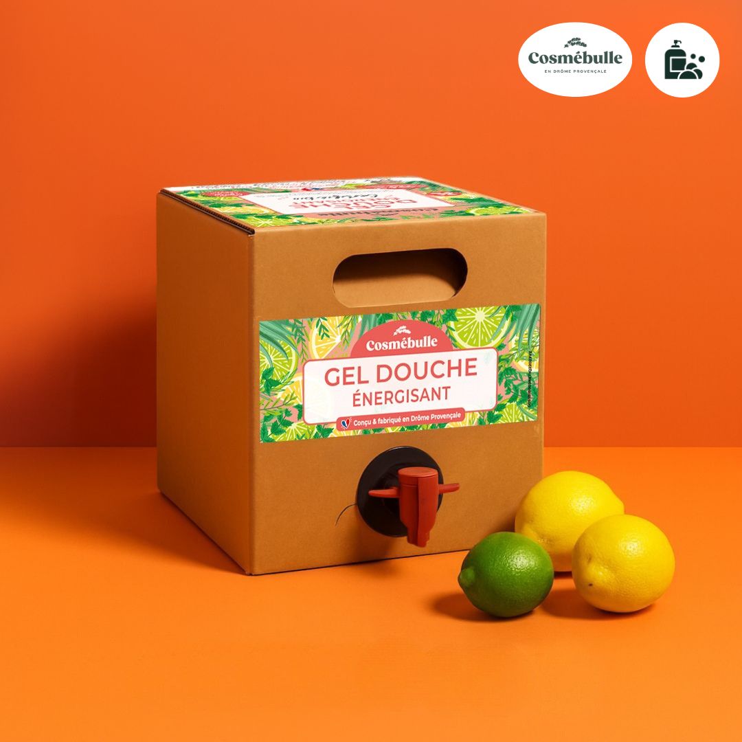 Gel douche - Énergisant - Agrumes aloé vera bio