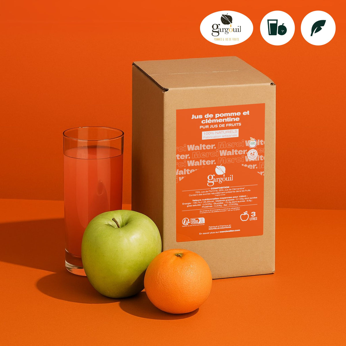 Jus artisanal - Pomme clémentine corse