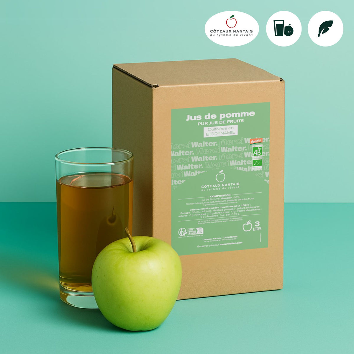 Jus de pomme - Bio