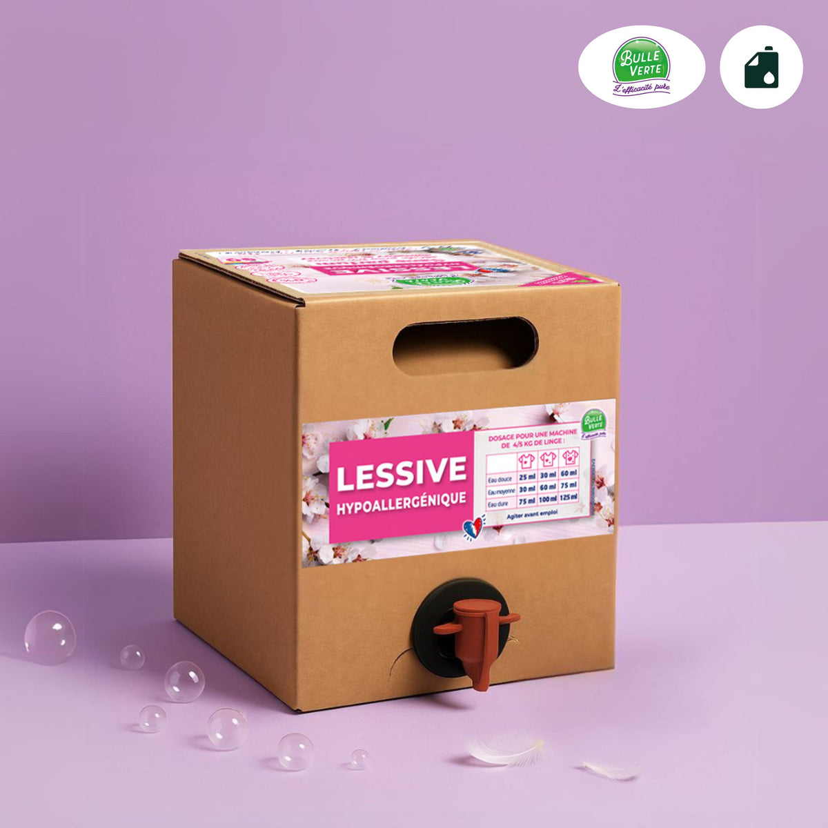 Lessive liquide - Hypoallergénique