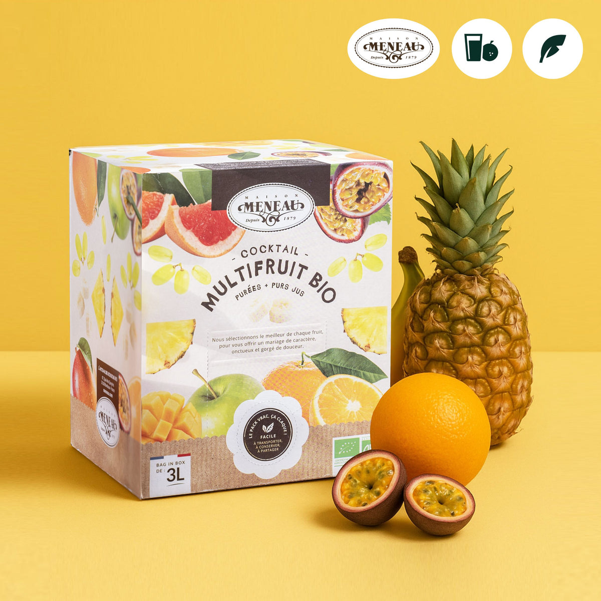 Pur jus multifruits - Bio - Artisanal