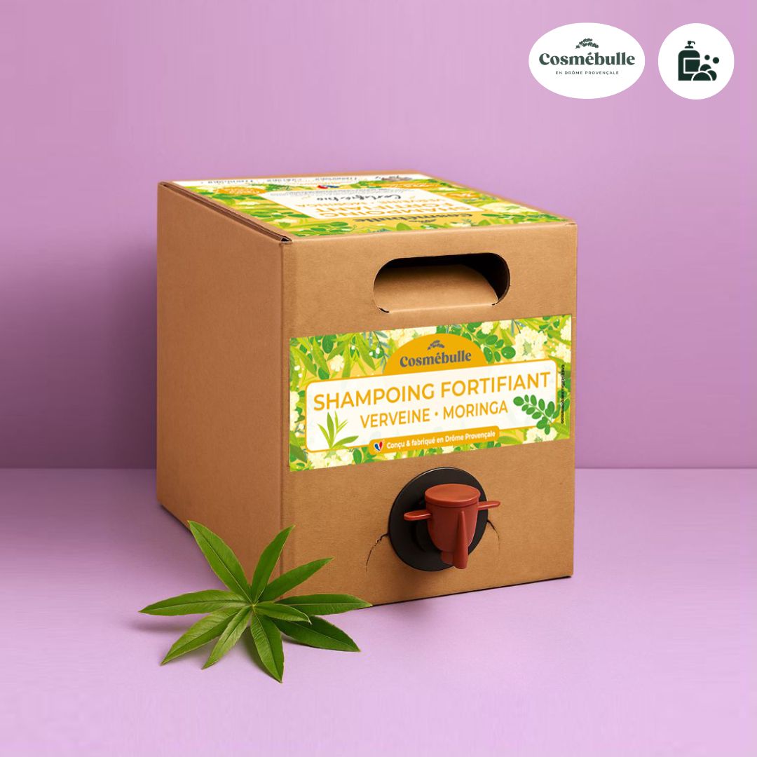 Shampoing fortifiant bio - Verveine  Moringa